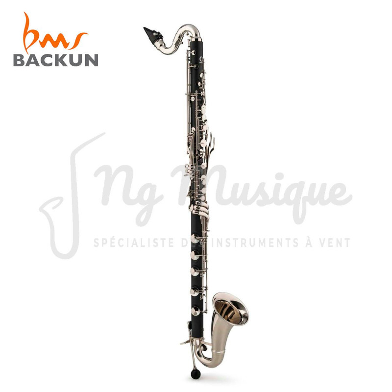 CLARINETTE BASSE BACKUN ALPHA Descendant à l'Ut
