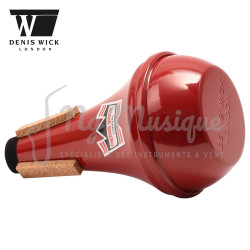 SOURDINE DENIS WICK TROMPETTE SECHE DW5504R - Rouge 
