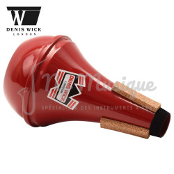 SOURDINE DENIS WICK TROMPETTE SECHE DW5504R - Rouge 