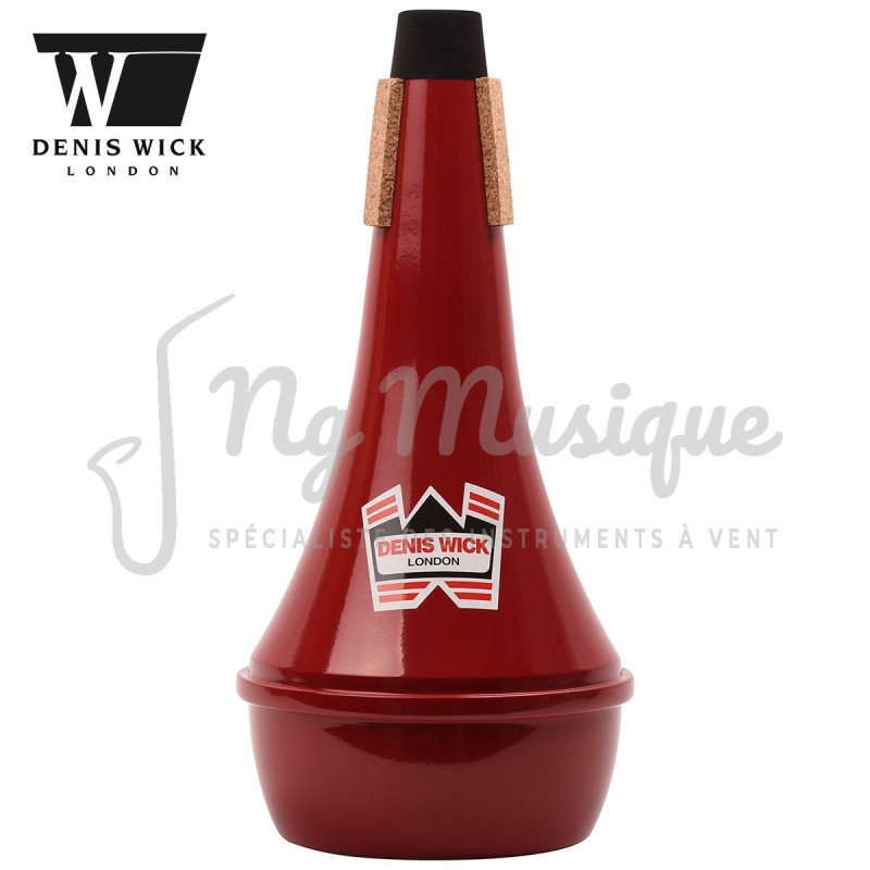SOURDINE DENIS WICK TROMBONE SECHE DW5505R - Rouge