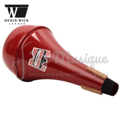 SOURDINE DENIS WICK TROMBONE SECHE DW5505R - Rouge
