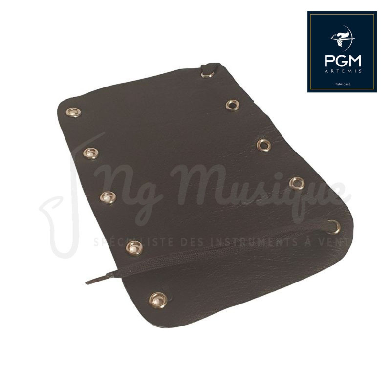POIGNEE DE TROMPETTE DE CAVALERIE PGM ARTEMIS CUIR A LACET