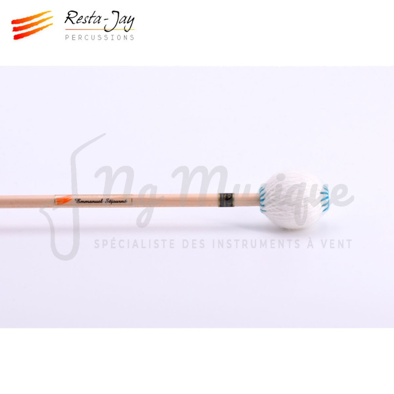 BAGUETTES RESTA JAY MTES02R Signature Emmanuel SEJOURNE Marimba - Medium Clair - La Paire