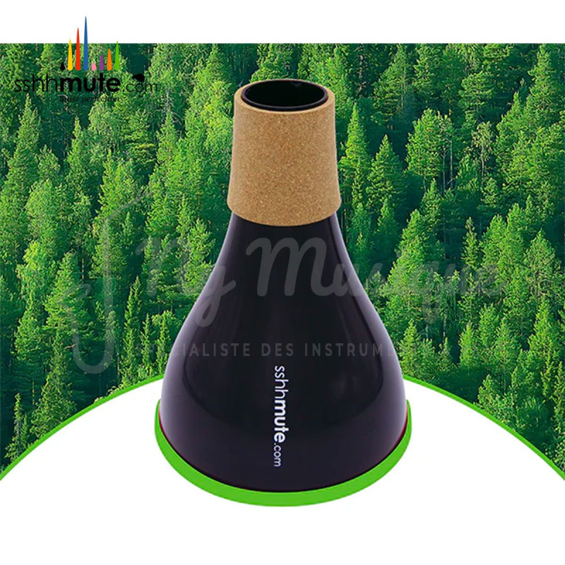 SOURDINE MUETTE SSHHMUTE TROMBONE - Vert