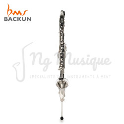 CLARINETTE BASSE BACKUN ALPHA Descendant au Mib - Clé Argentée