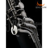 CLARINETTE BASSE BACKUN ALPHA Descendant au Mib - Clé Argentée