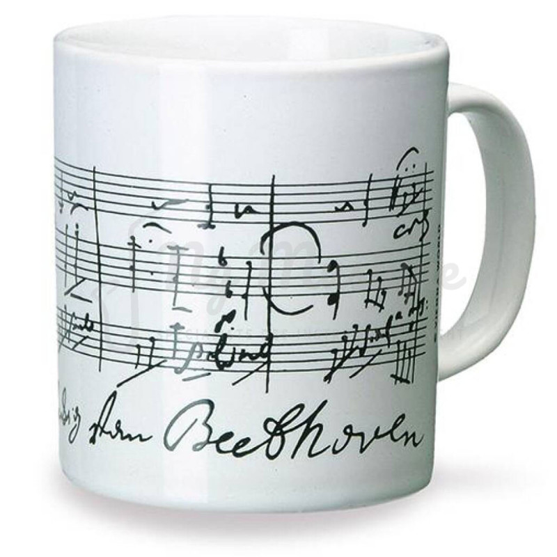 Mug Beethoven Partition et Signature | NG Musique