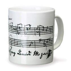 Mug Mozart Partition et Signature | NG Musique