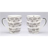 Mug Blanc Partitions Musicales 300 ml | NG Musique
