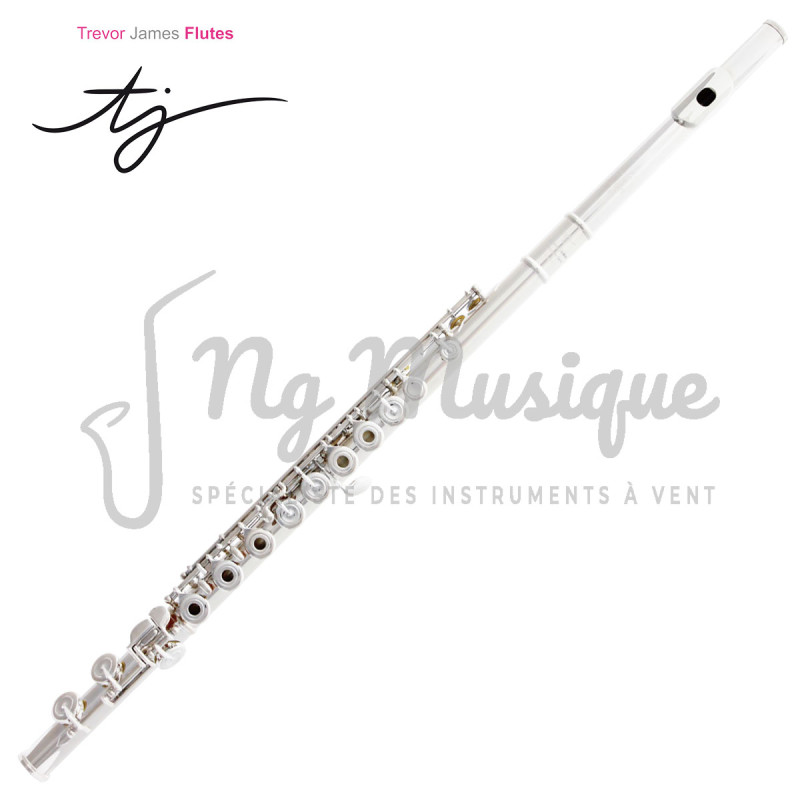 Flûte traversière Trevor James Virtuoso – Tête & Corps Argent