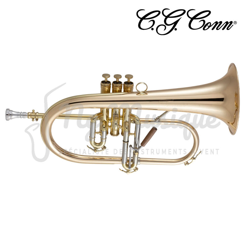 Bugle Sib C.G. Conn 1FR Vintage One – Laiton Cuivre Rose