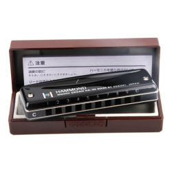 Harmonica diatonique Suzuki HA20 Promaster Hammond noir