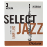 ANCHES D'ADDARIO JAZZ SELECT SAXOPHONE SOPRANO UNFILED 3M