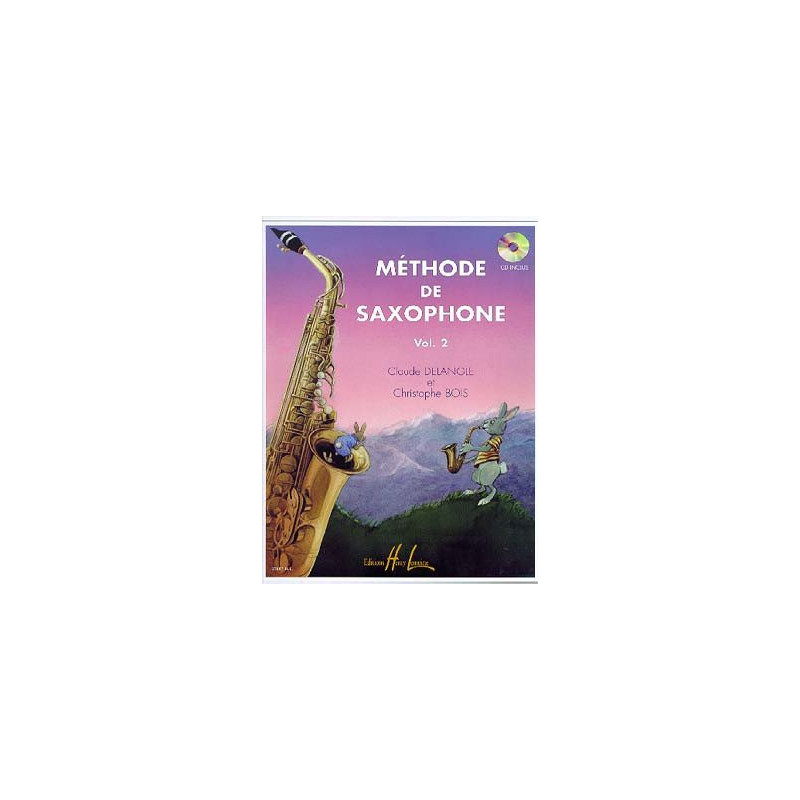 CLAUDE DELANGLE METHODE DE SAXOPHONE VOLUME 2