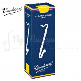 ANCHES VANDOREN TRADITIONNELLES CLARINETTE BASSE N°3