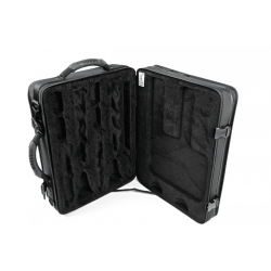 BAM 3028SN ETUI TREKKING DOUBLE CLARINETTE NOIR