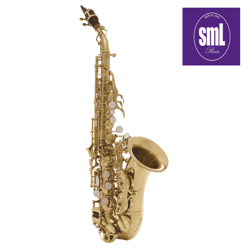 Saxophone Soprano Courbe SML Paris SC620II Verni