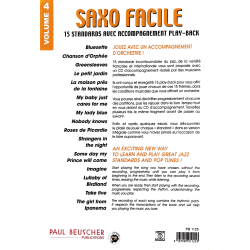 SAXO FACILE VOLUME 4