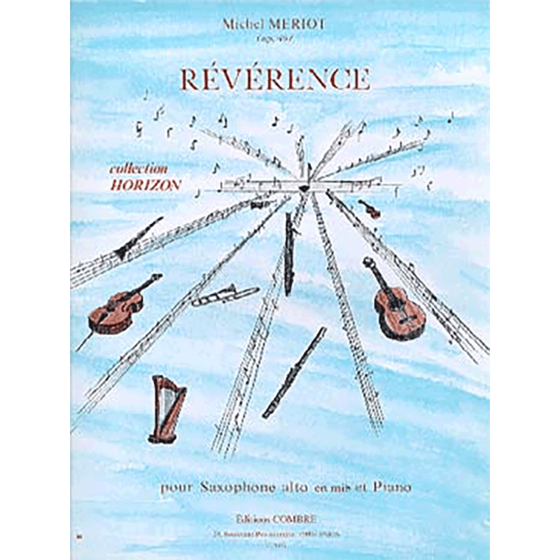 REVERENCE - M. MERIOT - Saxophone alto