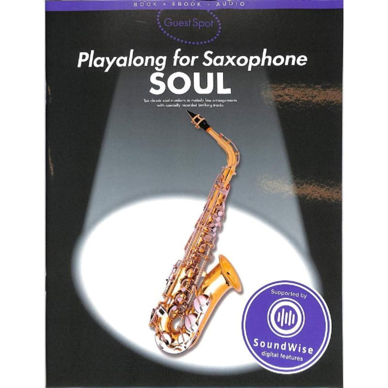 PLAY ALONG FOR SAXOPHONE - SOUL