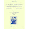48 ETUDES de MARCEL MULE