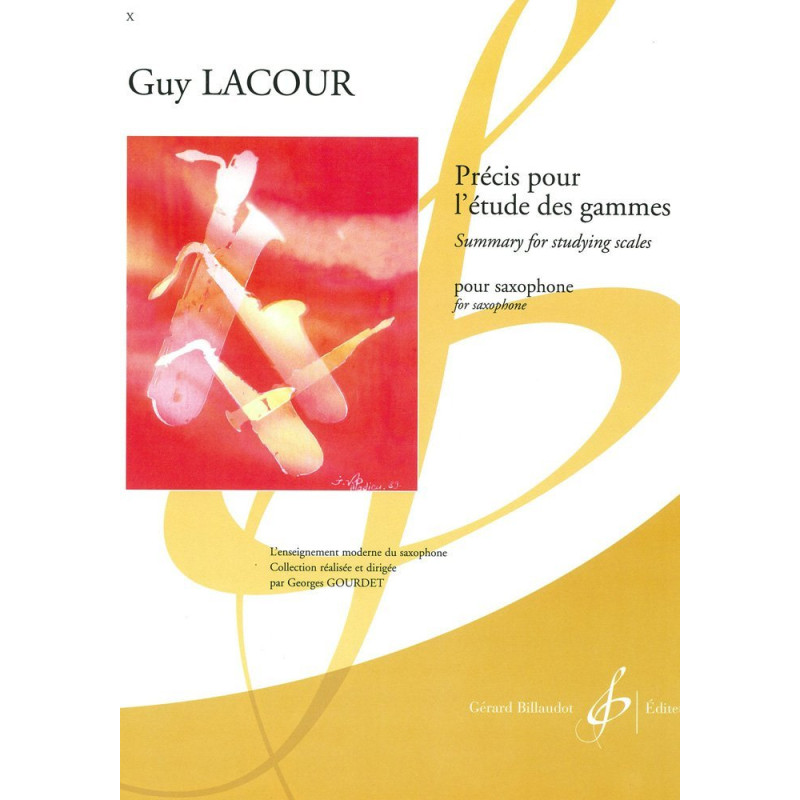 PRECIS POUR L' ETUDE DES GAMMES (Sax)