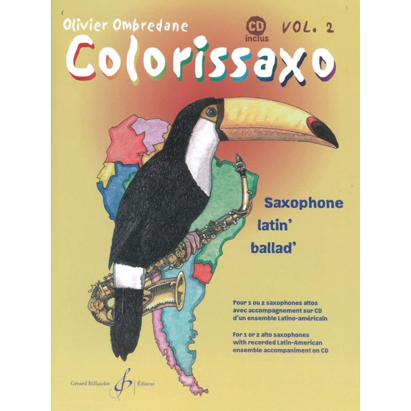 COLORISSAXO - VOL 2 - Saxophone  Alto