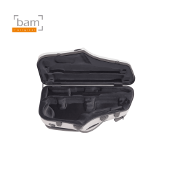 BAM 4120XLGC Etui HIGHTECH Gris Clair pour Saxophone Alto et Soprano