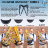 NEOTECH 5401242 Harnais pour Baryton/Euphonium Holster Harness