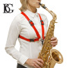 HARNAIS BG S419SH SAXOPHONE ALTO/TENOR - Femme - Rouge