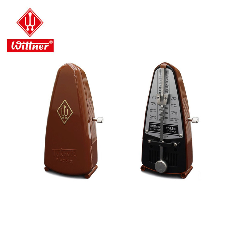 WITTNER 831 METRONOME MECANIQUE TAKTELL PICCOLO ACAJOU