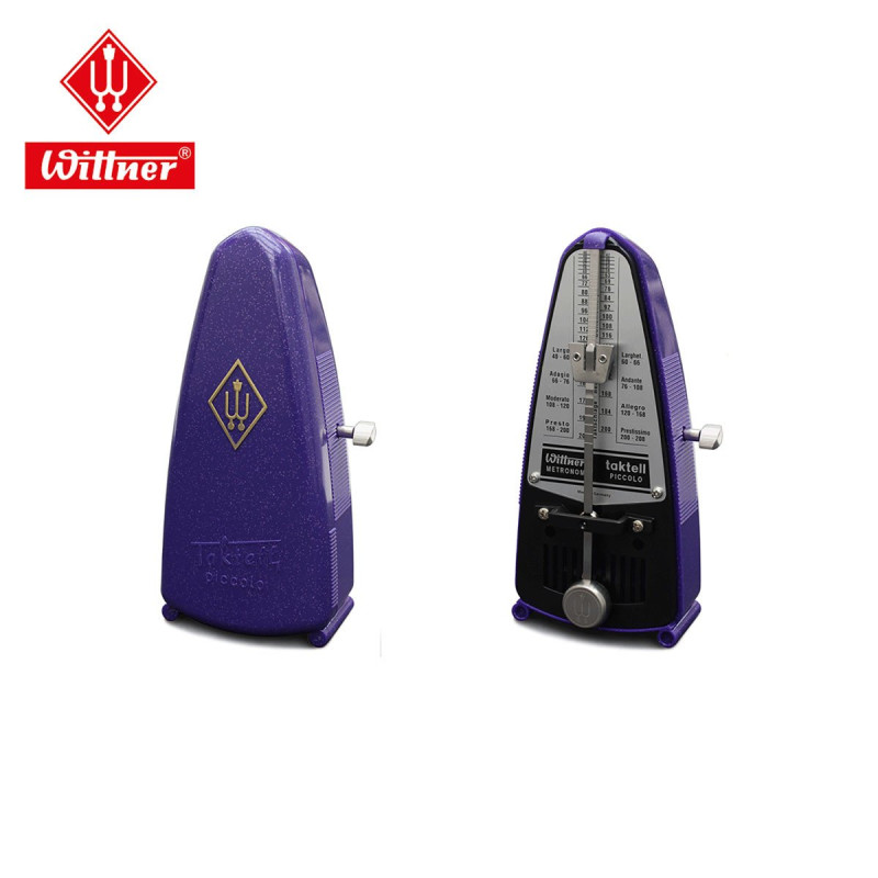 WITTNER 830471 METRONOME MECANIQUE TAKTELL PICCOLO MAGIC VIOLET