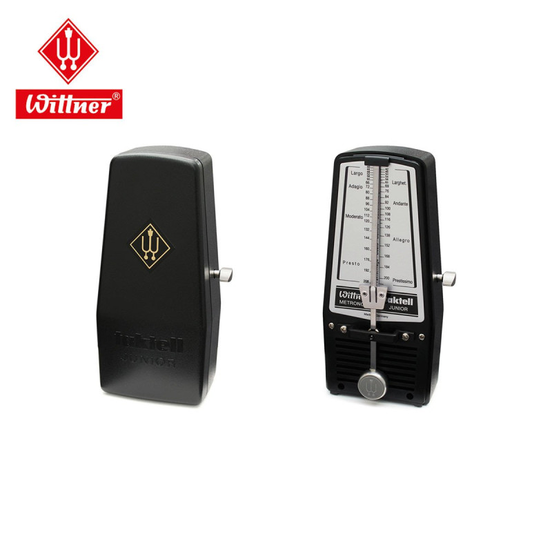 WITTNER 826 METRONOME MECANIQUE TAKTELL JUNIOR NOIR
