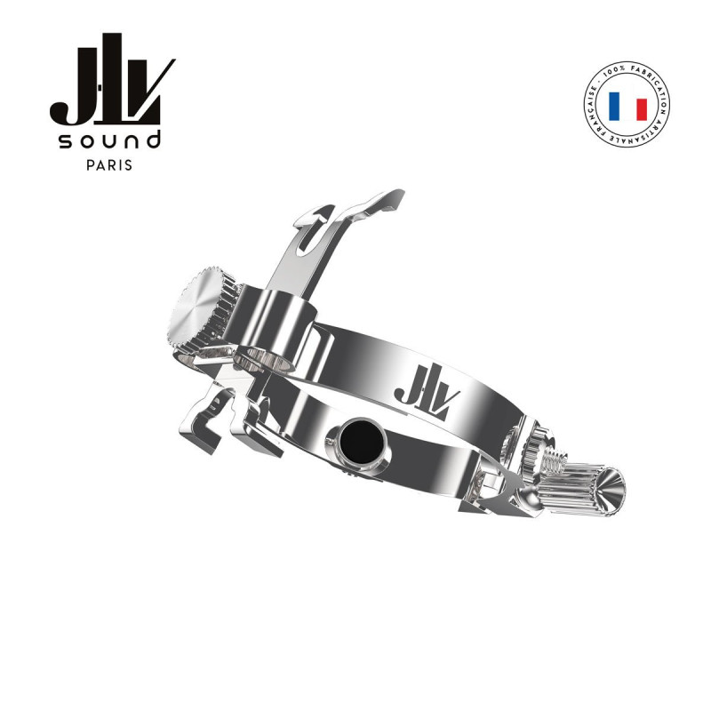 LIGATURE JLV CLARINETTE Sib & La Plaquée Argent
