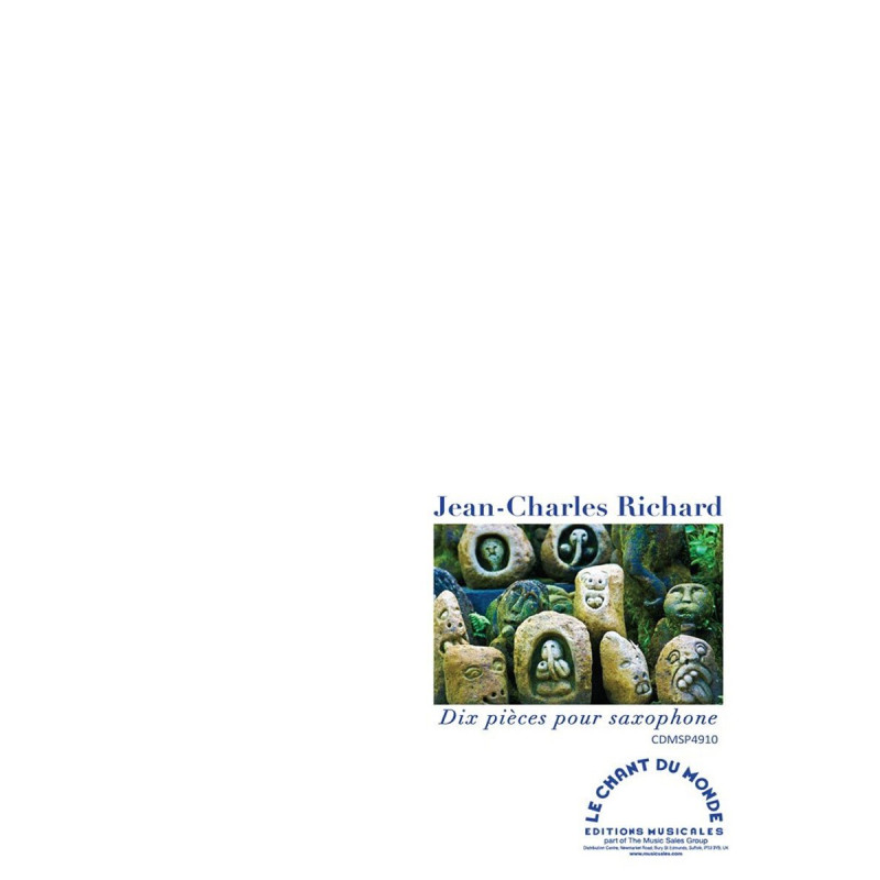 DIX PIECES POUR SAXOPHONE - J.C. RICHARD - Saxophone
