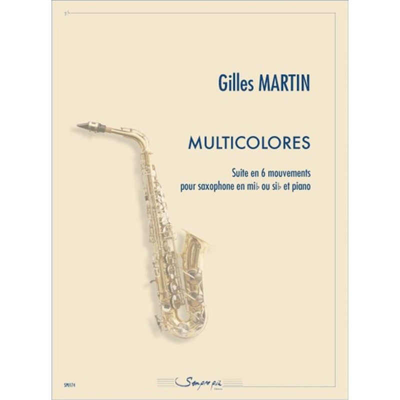 MULTICOLORES - Saxophone
