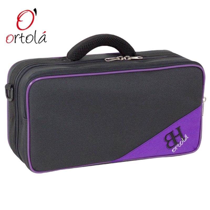 ETUI ORTOLA 198HB - CLARINETTE Mib Noir et Violet
