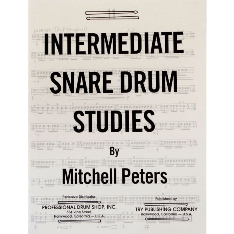 INTERMEDIATE SNARE DRUM STUDIES Mitchell PETERS