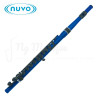 FLUTE TRAVERSIERE NUVO Bleu Métallique et Noire