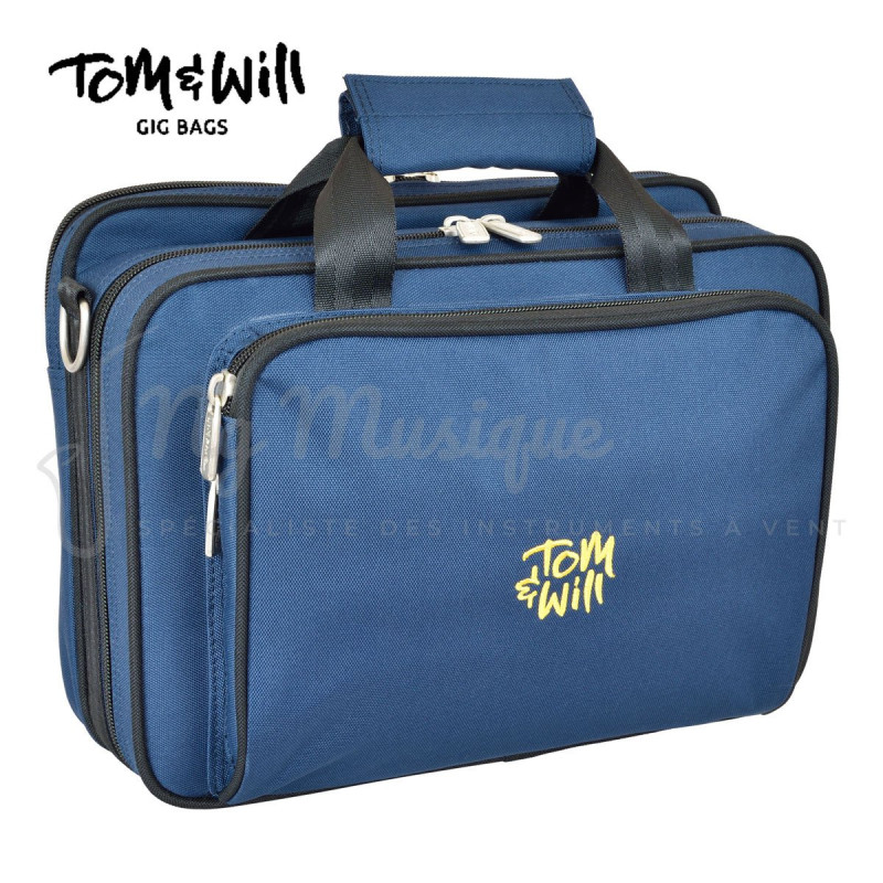 HOUSSE TOM & WILL CLARINETTE Sib 36CL Bleue