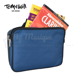 HOUSSE TOM & WILL CLARINETTE Sib 36CL Bleue