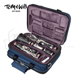 HOUSSE TOM & WILL CLARINETTE Sib 36CL Bleue
