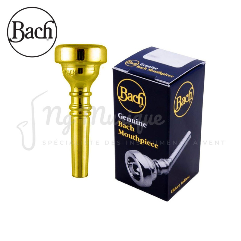 EMBOUCHURE CORNET BACH 1 1/2C AURIFIEE