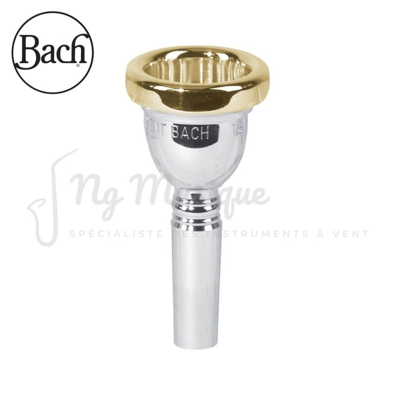 EMBOUCHURE TROMBONE BACH 6 1/2AL GP BORD DORE - Grosse Perce