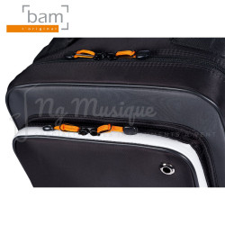 BAM PEAK3022SN Etui de Saxophone Ténor Peak Performance Noir & Gris