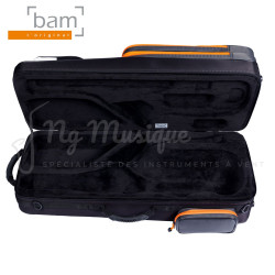 BAM PEAK3022SN Etui de Saxophone Ténor Peak Performance Noir & Gris