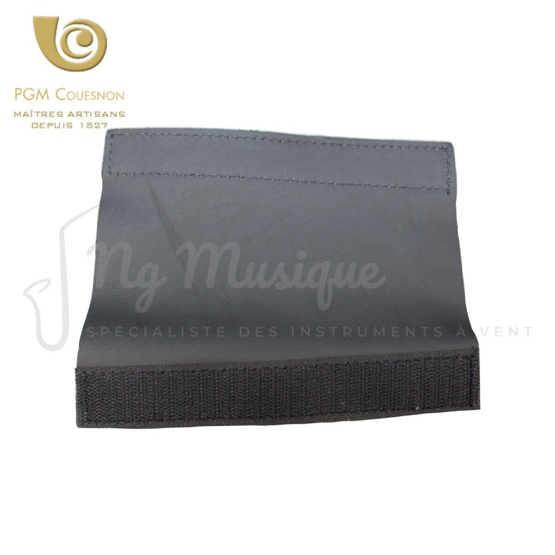 POIGNEE COUESNON TROMPETTE DE CAVALERIE CUIR / VELCRO