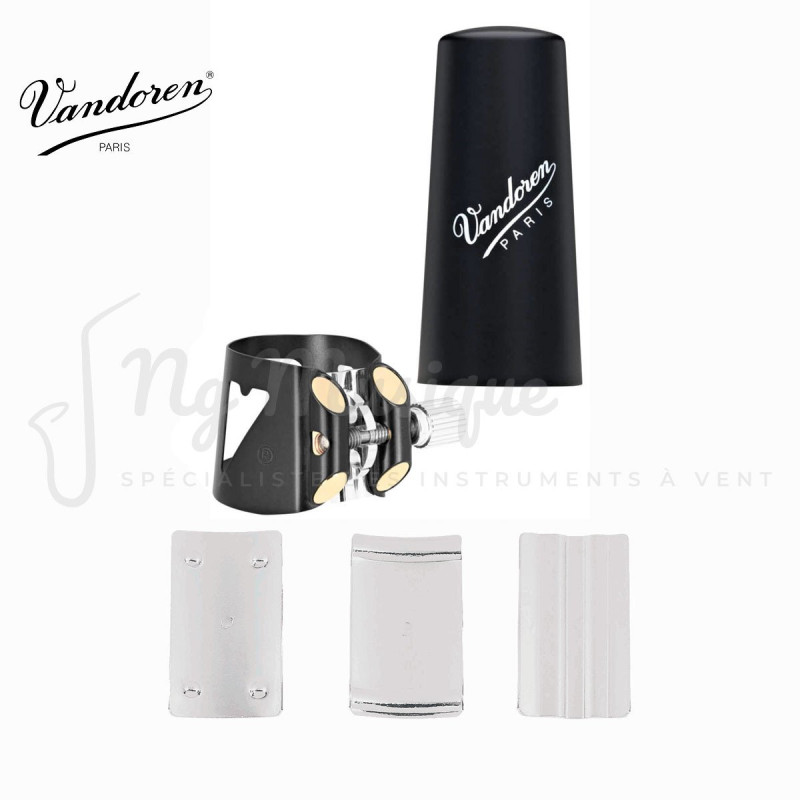 VANDOREN LC01BP Ligature Optimum pour Clarinette Sib Noir