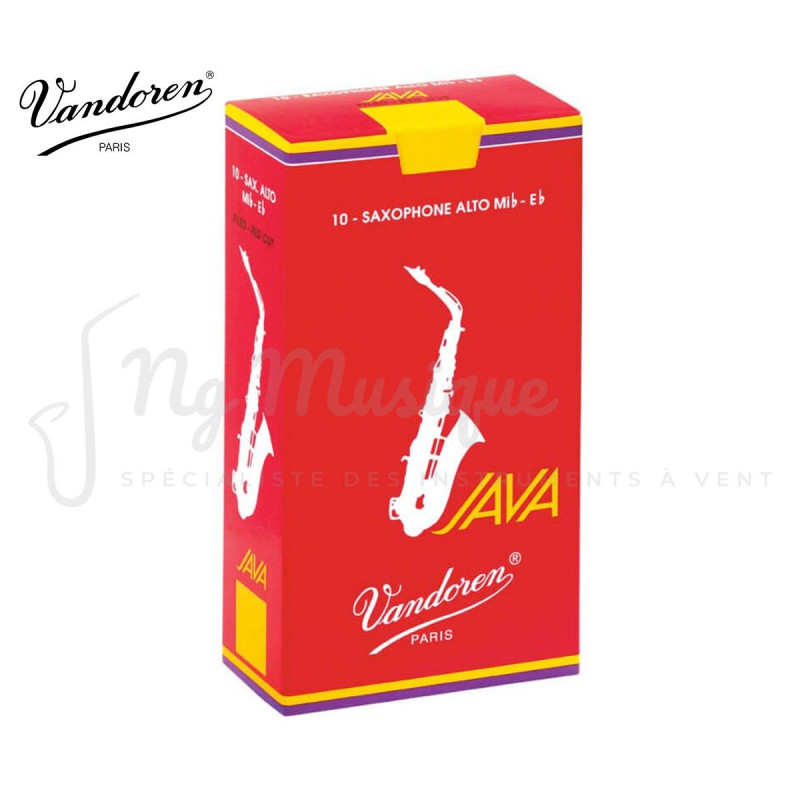 ANCHES VANDOREN JAVA RED CUT SAXOPHONE ALTO N° 2