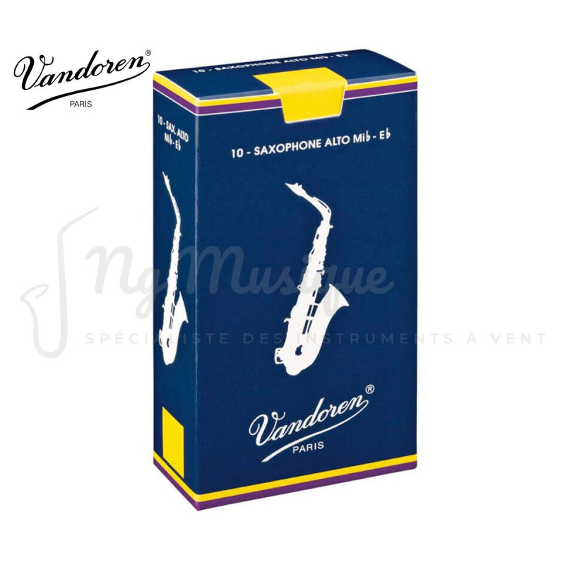 ANCHES VANDOREN TRADITIONNELLES SAXOPHONE ALTO N° 4
